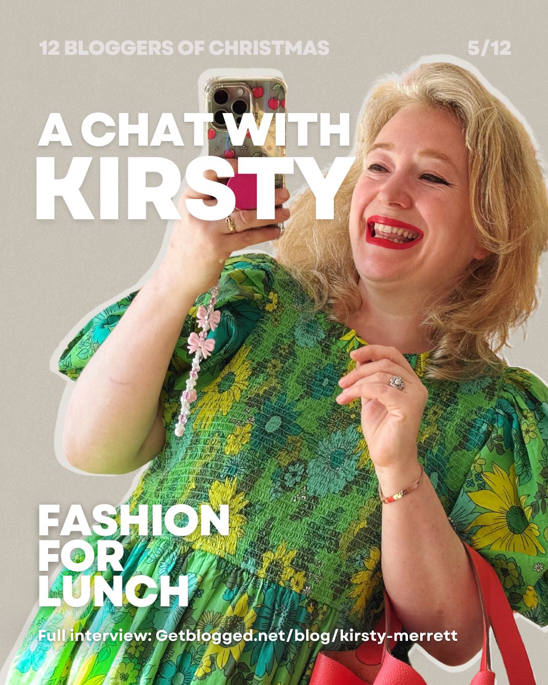 A Conversation with Kirsty of Fashion For Lunch
